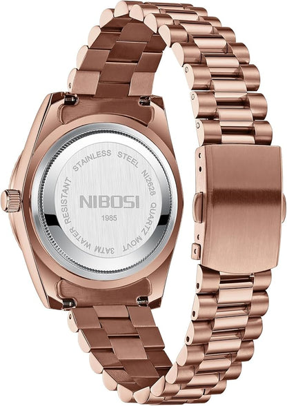 Nibosi Rose gold Legacy Date