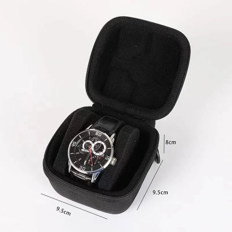 Black Travel Watch Box