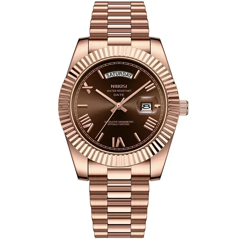 Nibosi Rose gold Legacy Date