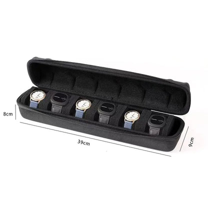 Black Travel Watch Box