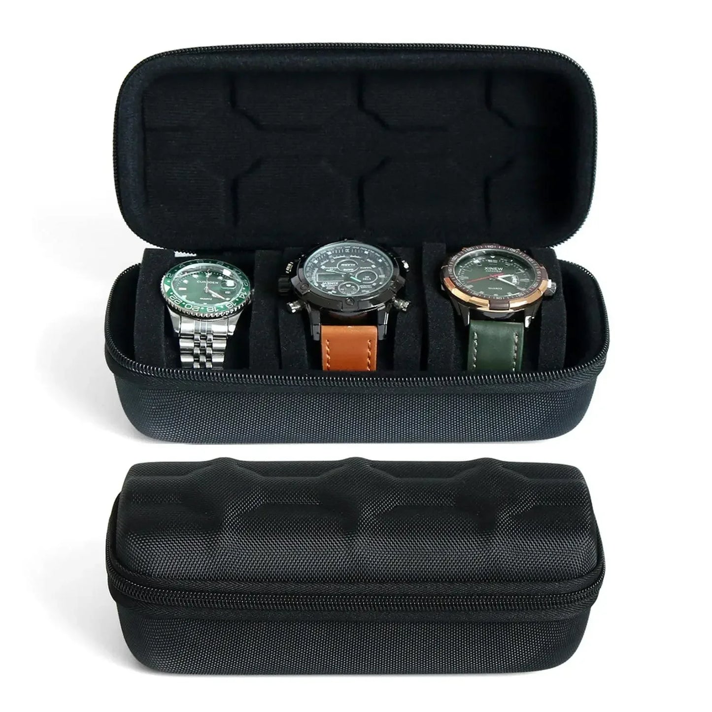 Black Travel Watch Box